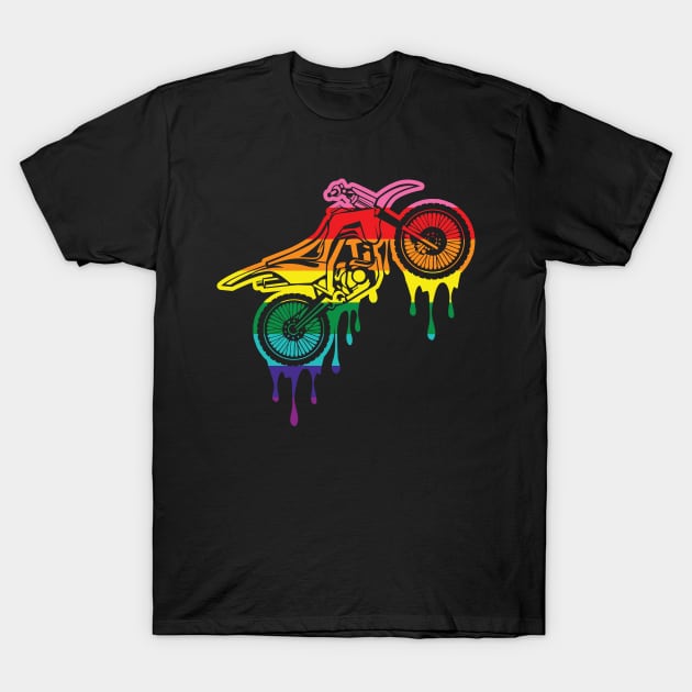 PRIDE MOTORCYCLE T-Shirt by IPRINT